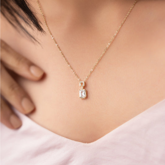 RECTANGLE RADIANCE NECKLACE