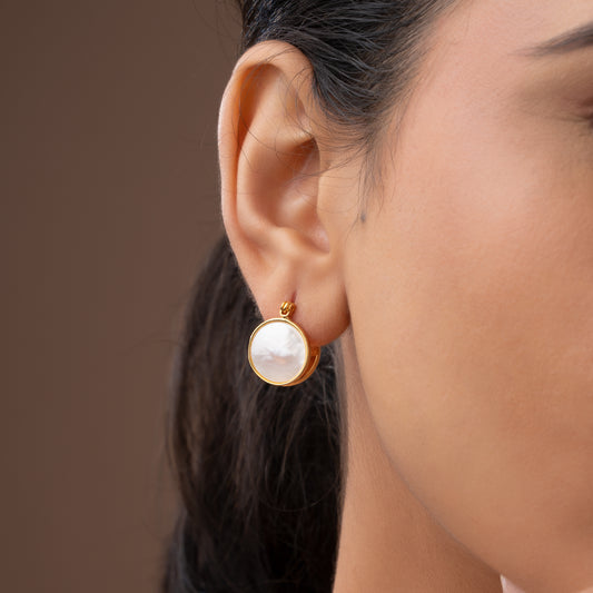 DUAL DYNASTY WHITE EARRINGS