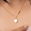 CIRCULAR RADIANT NECKLACE