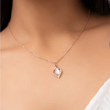 SHELL PEARL NECKLACE