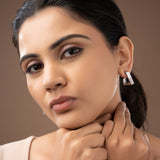 CRYSTAL CUBE EARRINGS