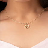 FLUTTERING PRISM NECKLACE