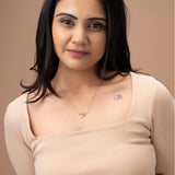 CRYSTAL RING NECKLACE