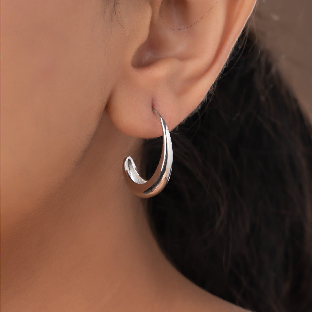 HALF MOON EARRINGS