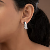 CRYSTAL CUBE EARRINGS