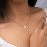 DIAMOND FLUTTER NECKLACE