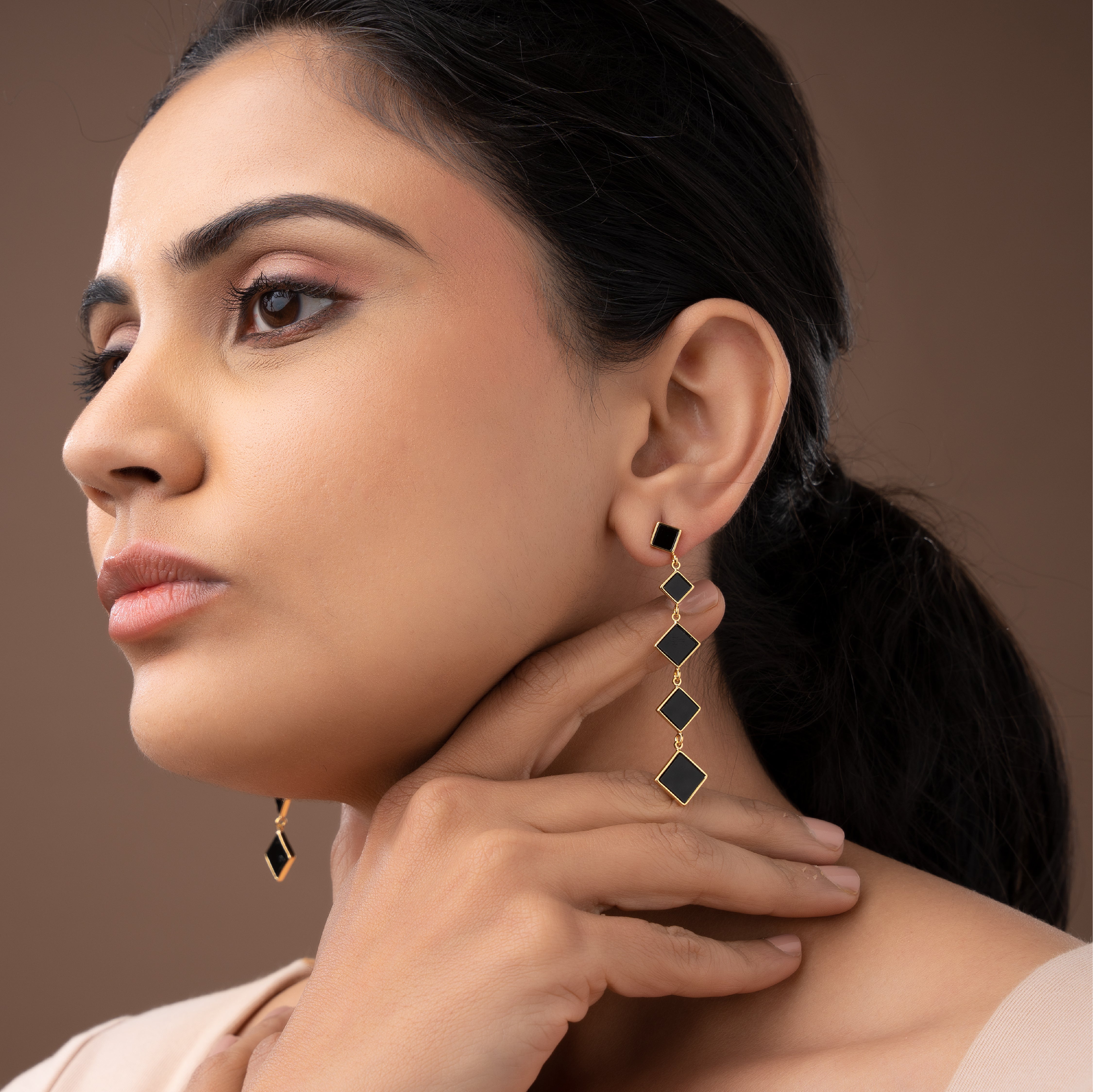 CHECKERED DREAMS EARRINGS